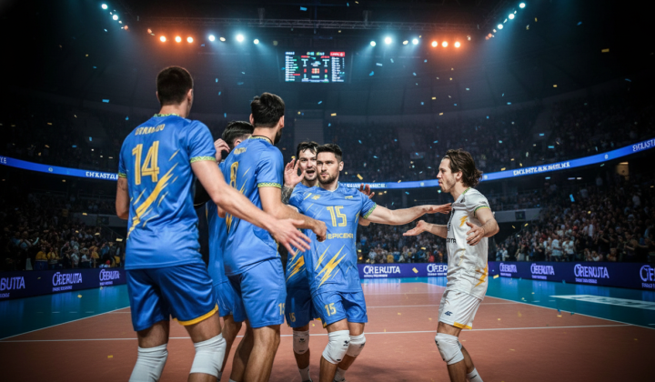 Сборная Украины по волейболу проиграла Болгарии