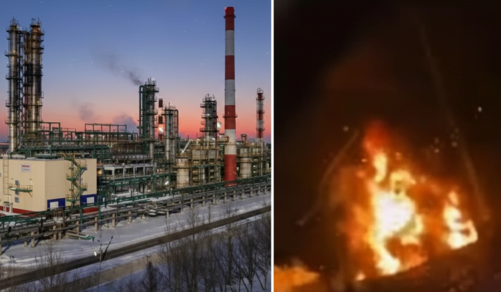 Украинские дроны атакуют НПЗ в Ярославле