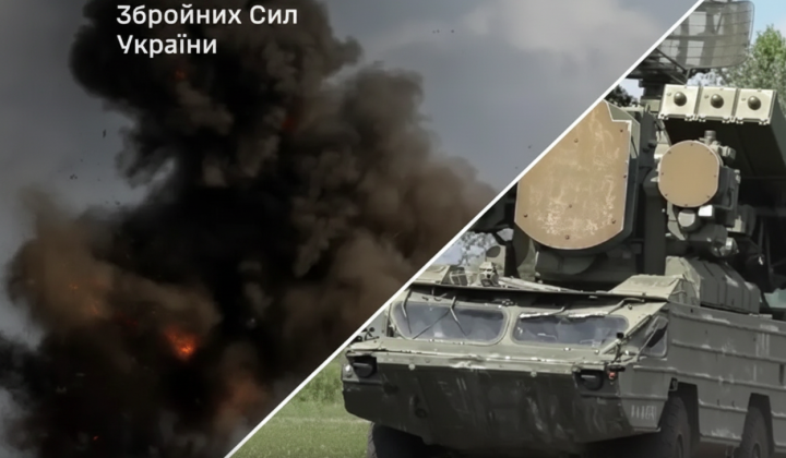 Украинские силы обороны поразили пункт хранения военной техники в РФ и ЗРК «Оса» в Донецке