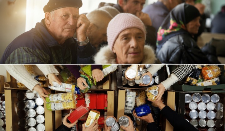 Непроданная еда для нуждающихся