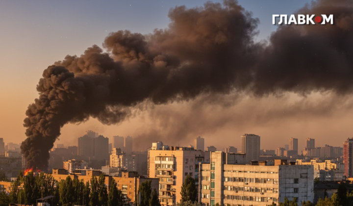Russia's mass strike on Kyiv