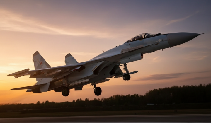 Винищувачі Су-35С для російської армії