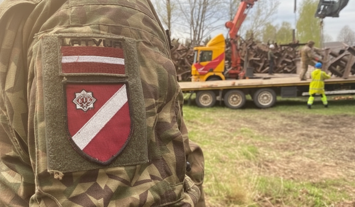 Латвия применяет дроны на границе