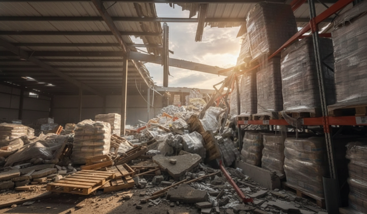 Rocket destroyed UN warehouse with $1.4 million humanitarian aid