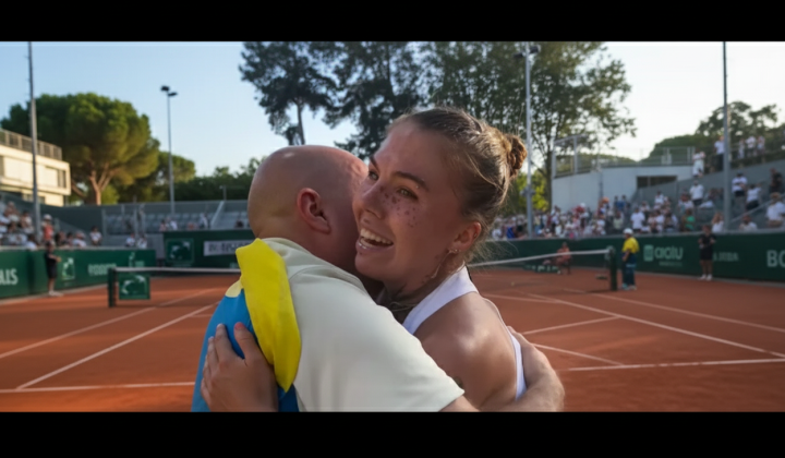 Oliynykova won her debut match at Roland Garros