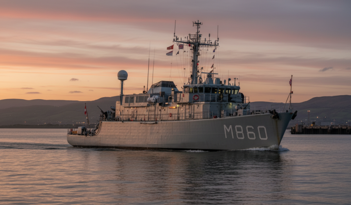 Фрегат в морі, китайці вторглися, Нідерланди винні