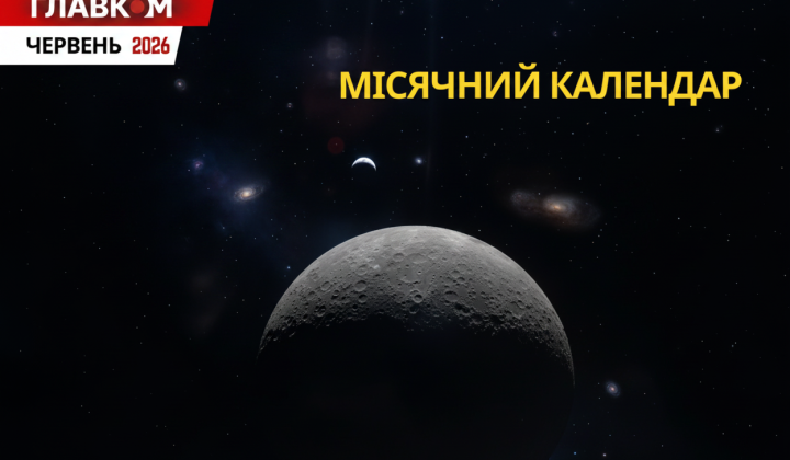 Місячний календар для червня 2026