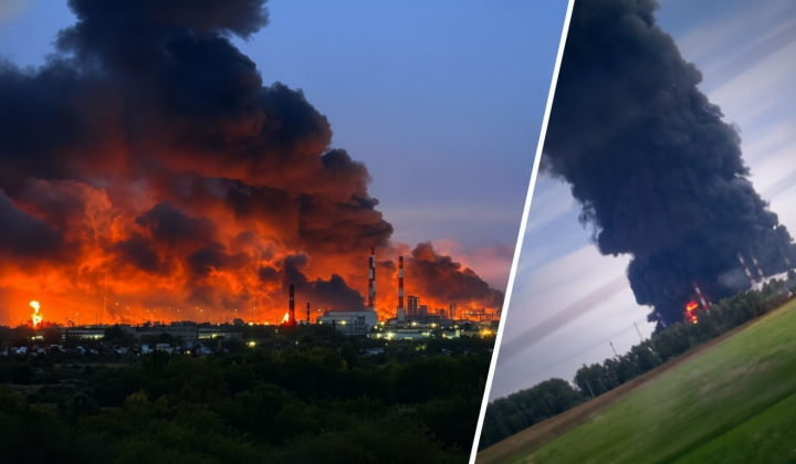 Напад дронів на нафтові об'єкти в Росії