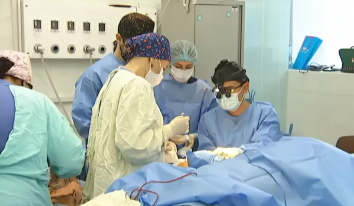 Bone transplantation by military surgeons