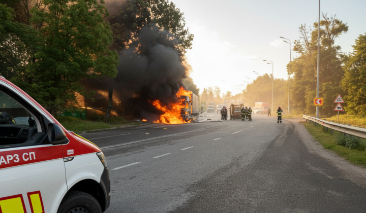Автопригода з матір'ю та донькою
