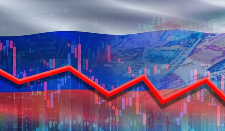 Російська економіка в рецесії після атак дронів та війни