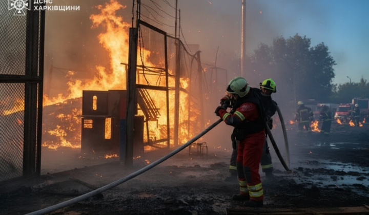 Російська атака на енергетиків в Україні