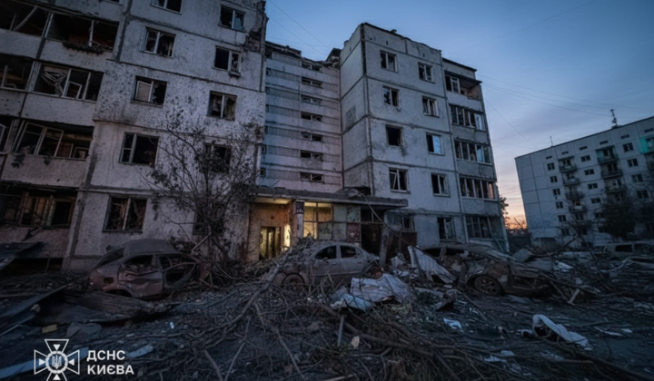 Фото пам'яті жертв обстрілу Києва
