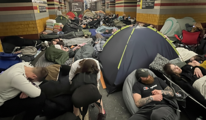 Заборона наметів в метро Києва