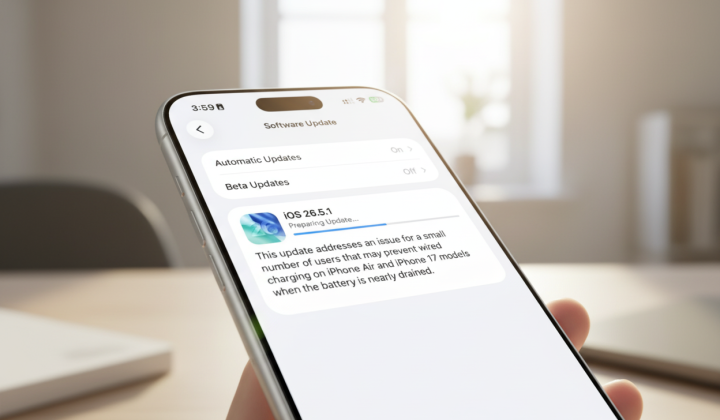 проблема заряджання iPhone 17 у Apple