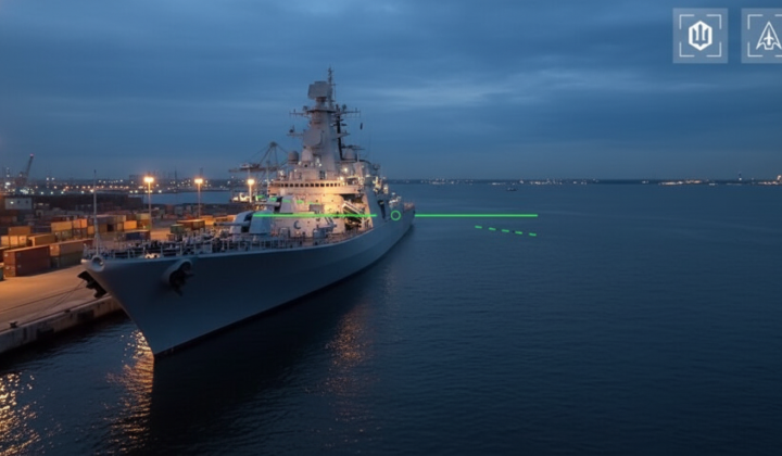 Ukrainian UAVs hit Russian FSB ship