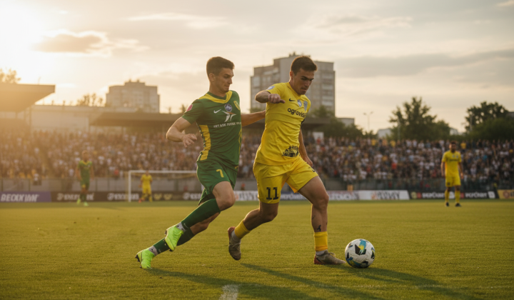 Football match between Oleksandriya and Left Bank