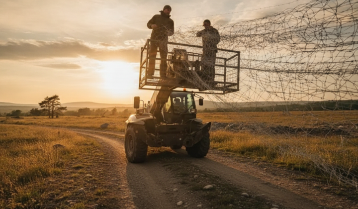 Drones protected on Ukrainian roads