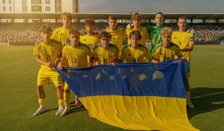 Ukraine U-17 team loses to Latvia
