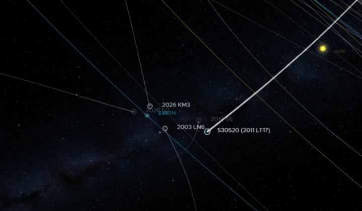 Asteroid the size of a pyramid will fly by Earth on June 12