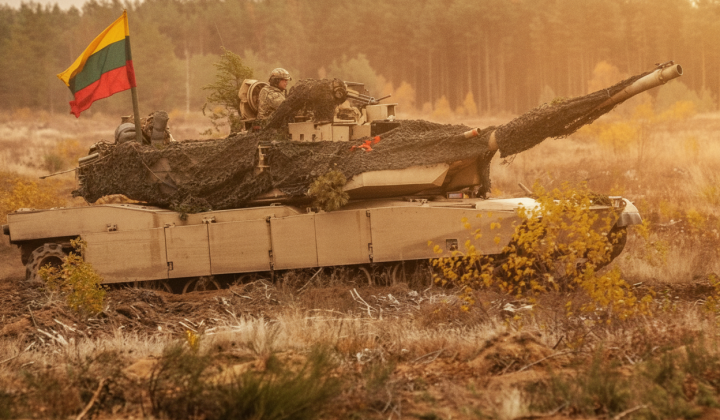 Military training near the Russian border