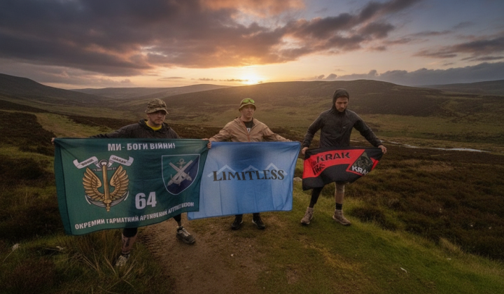 Ukrainian military amputees conquered 40 km in Scottish mountains in 12 hours