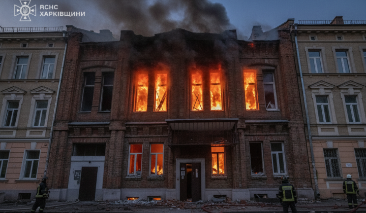Russian drones attacked Kharkiv: five people injured