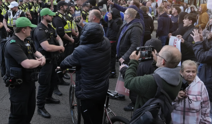Protests in Northern Ireland escalated into riots due to migrant attack