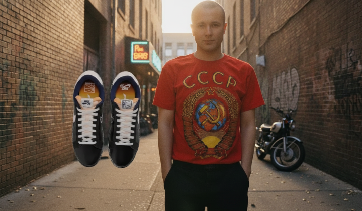Кросівки Nike в колаборації з дизайнером