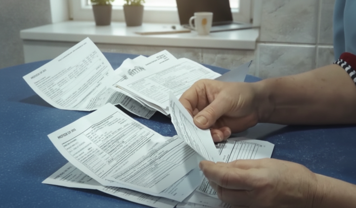 Платіжки за опалення в червні