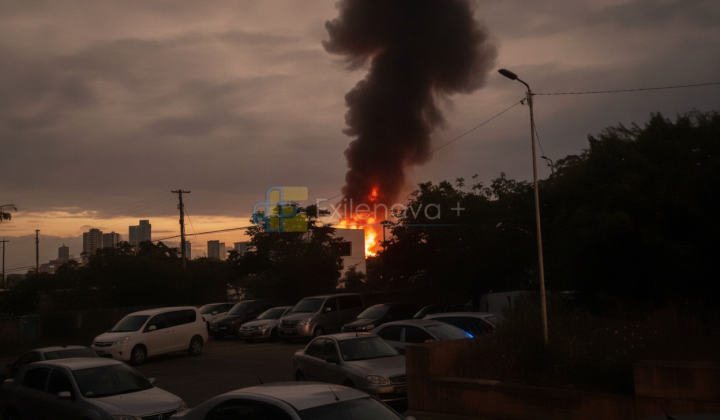 Drones attacked a power plant in Simferopol