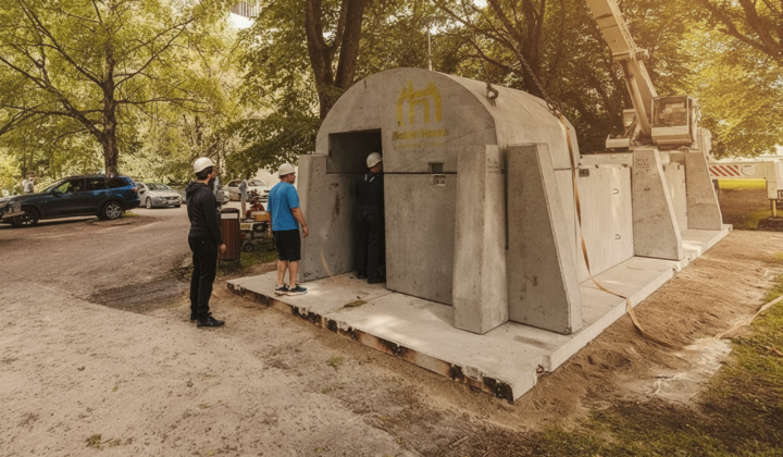 Перше модульне укриття у Таллінні
