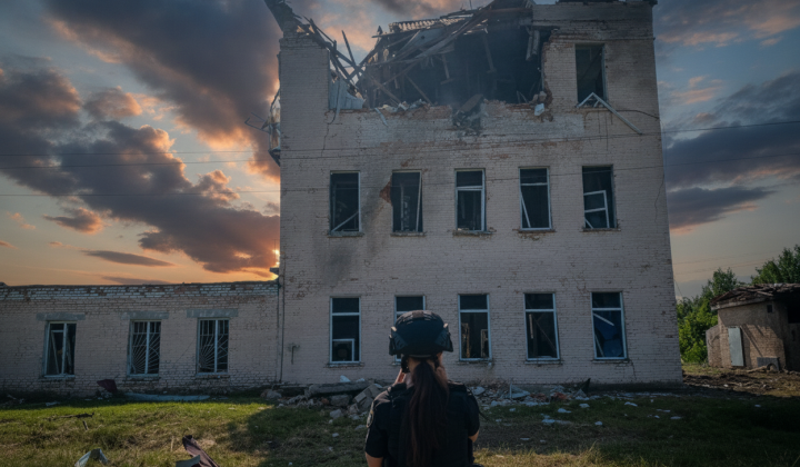 Russian strikes on Sumy region