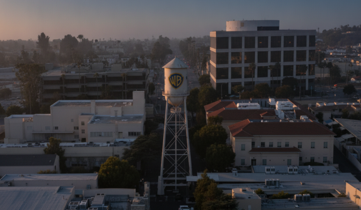 Логотипи Warner Bros. Discovery і Paramount