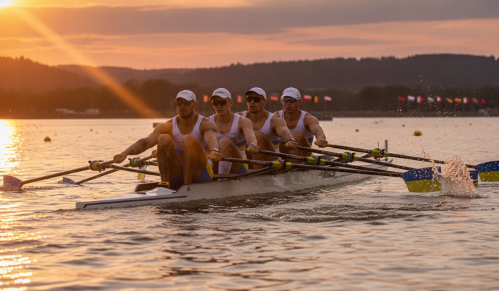 Українська четвірка парна виграла бронзу