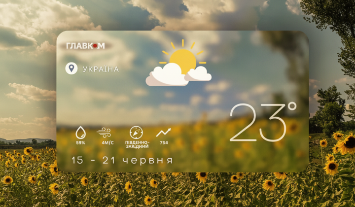 Літня спека +33 градуси в Україні