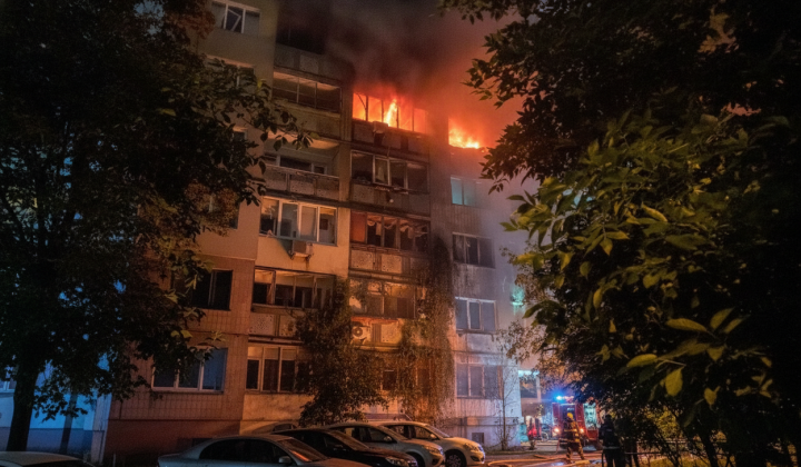 Russia strikes Ukraine