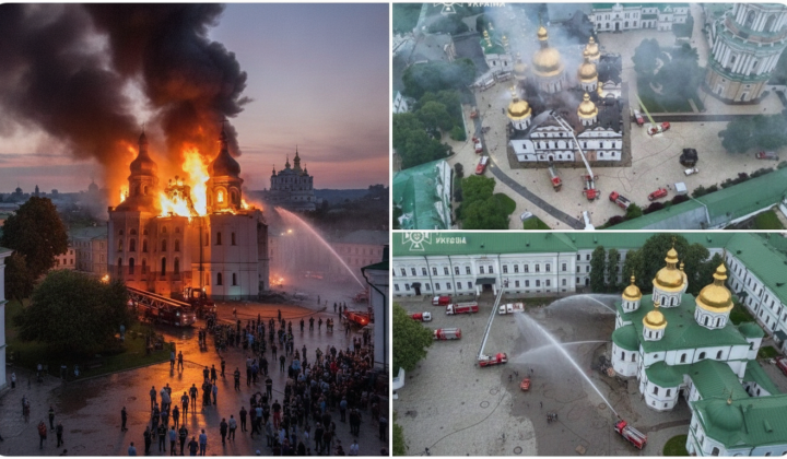 Фото Лавры пострадали от московского удара