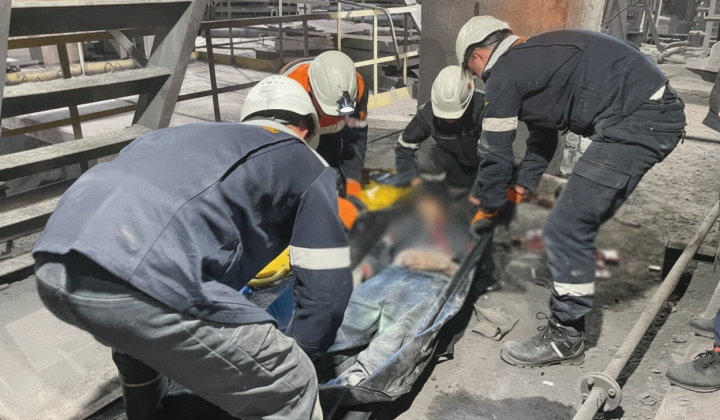 Тіло загиблого гірника на глибині