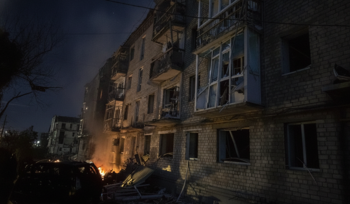 Victims of the explosion in Balakliia
