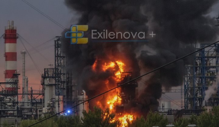 Атака дронів на НПЗ Москви