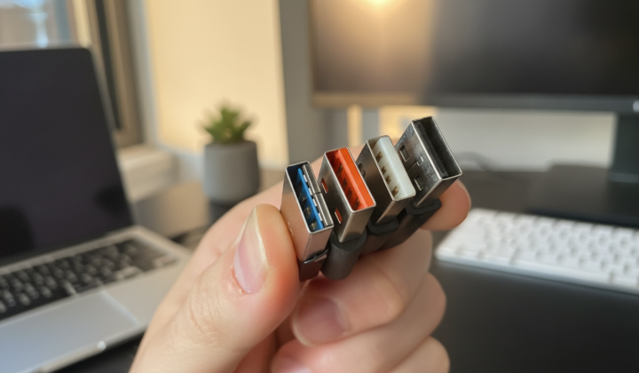 Purple USB ports do not guarantee fast charging