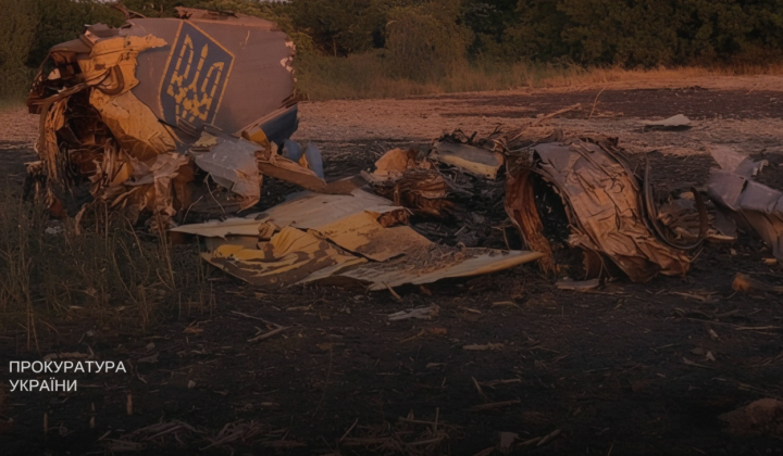 Військовий Су-24М, розбите літак у Хмельницькій області