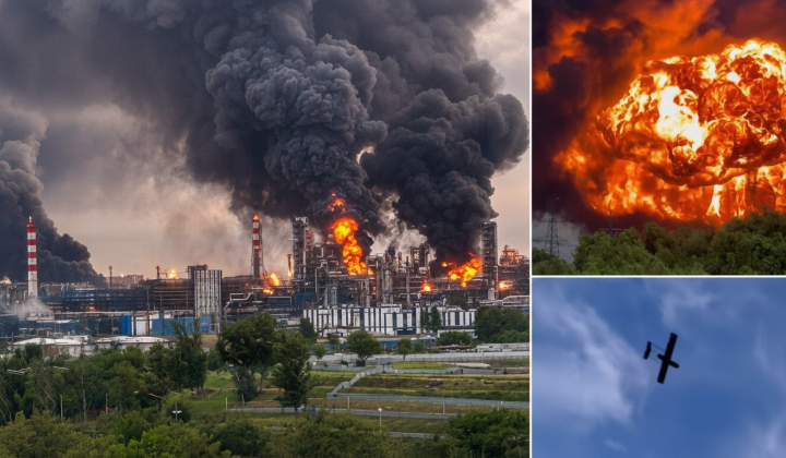 Дрони ударили нафтозавод під Москвою