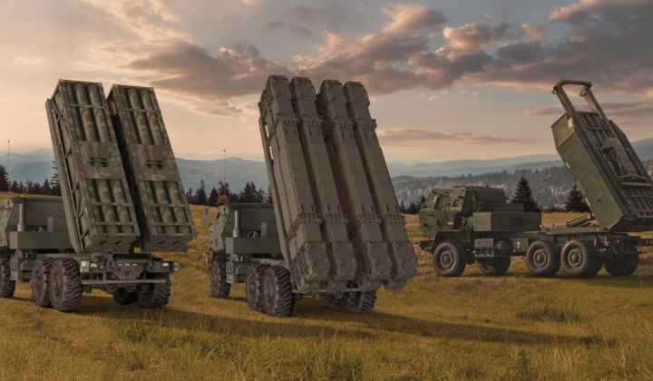 Lockheed Martin unveils new HIMARS FLEX with Patriot missiles