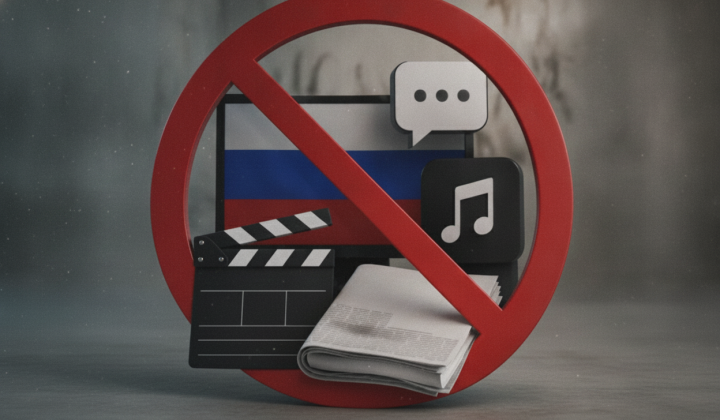 Запрет русскоязычных культурных продуктов