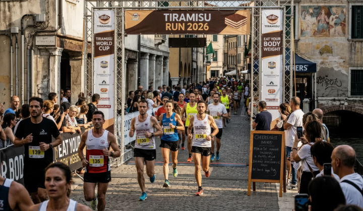 Первый в мире забег Tiramisu Run