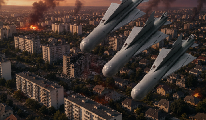 Night attack on Kharkiv: Russians hit with CABs, children among the victims
