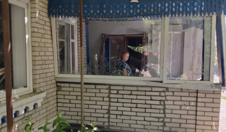 Attack on Vinnytsia: damage to houses and cars