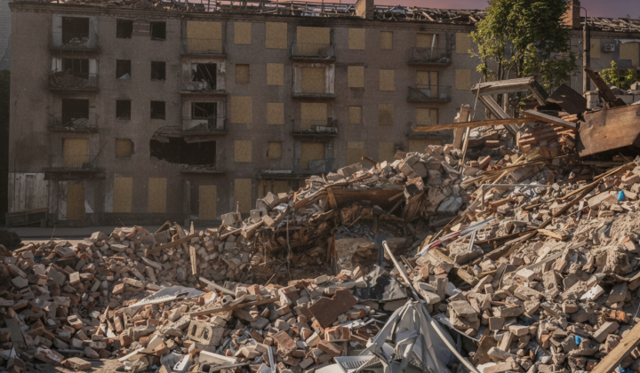 Russian strikes on fortress cities in Donetsk region